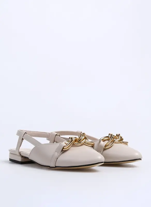 Factory Beige Women's Ballet Flat BOELE - 2