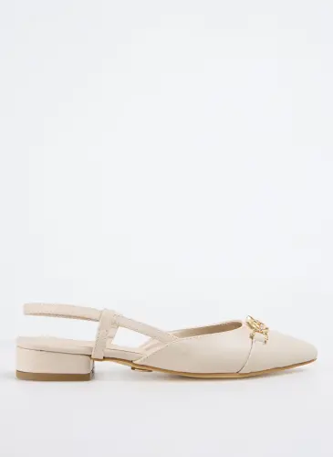 Factory Beige Women's Ballet Flat BOELE - 11