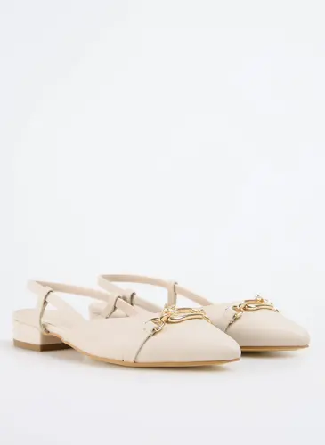 Factory Beige Women's Ballet Flat BOELE - 12