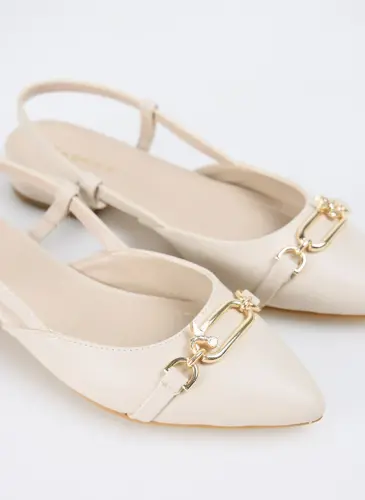 Factory Beige Women's Ballet Flat BOELE - 15