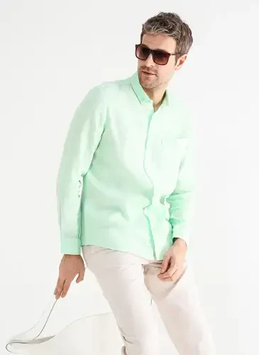 Factory Mint Men's Button-Down Shirt MARVIN - 1