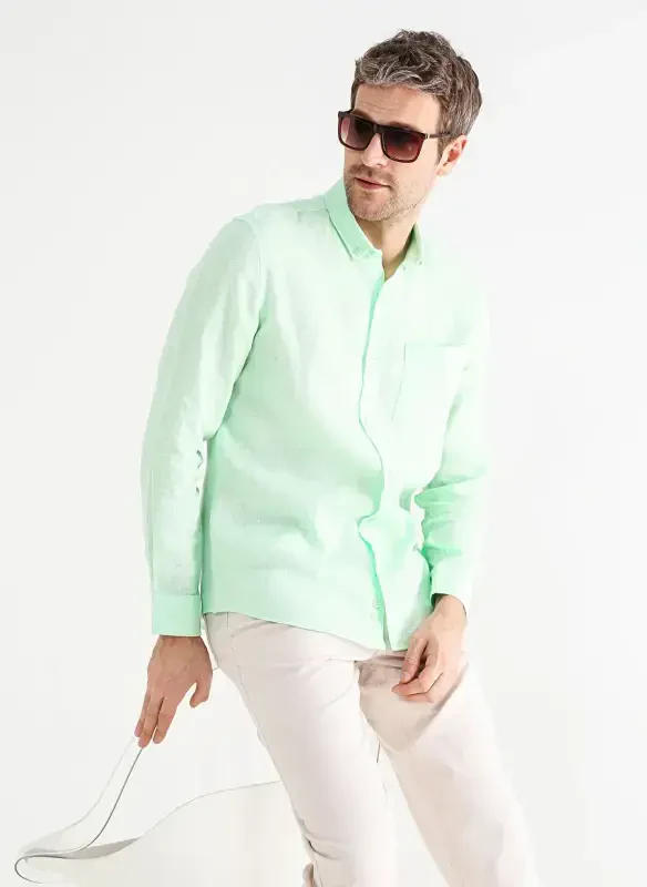 Factory Mint Men's Button-Down Shirt MARVIN - 1