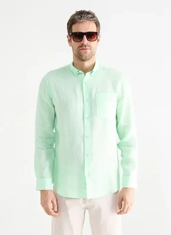 Factory Mint Men's Button-Down Shirt MARVIN - 3