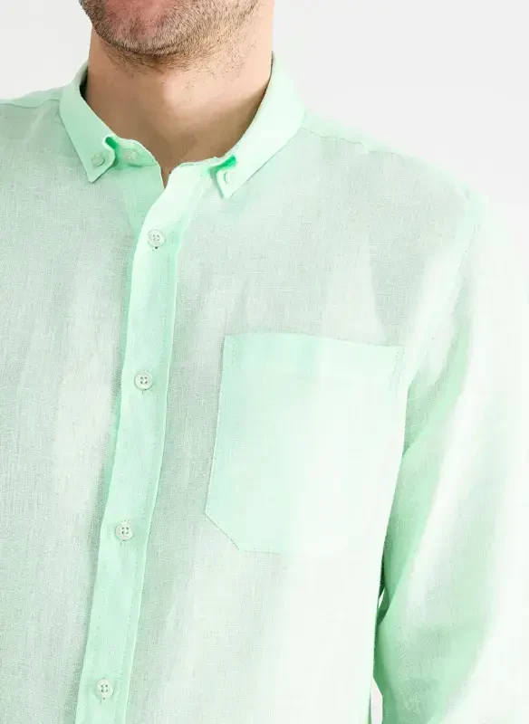Factory Mint Men's Button-Down Shirt MARVIN - 4