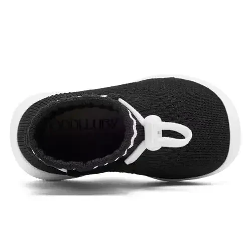 Fahrerliebe Baby Non Slip Socks Shoes Boys Girls Soft Slip On Sneakers Protection Toe Infant Slippers Lightweight Breathable First Walking Shoes - 4