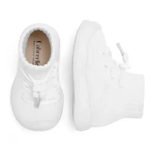 Fahrerliebe Baby Non Slip Socks Shoes Boys Girls Soft Slip On Sneakers Protection Toe Infant Slippers Lightweight Breathable First Walking Shoes - 5