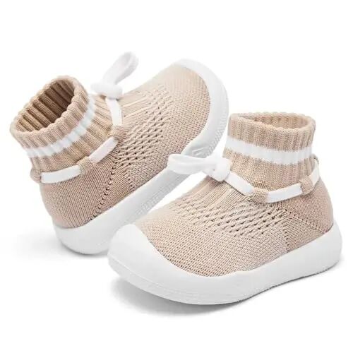 Fahrerliebe Baby Socks Shoes for Boys and girlsAnti Slip Sports ShoesToe ProtectionBaby Walking Shoes, Lightweight and Breathable Slip on Walking Shoes - 5