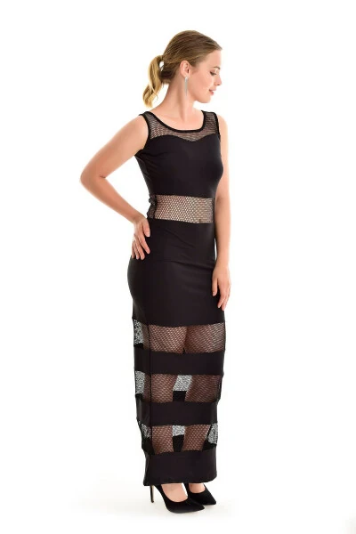 File Elbıse | Elb14653 Siyah - SENSE