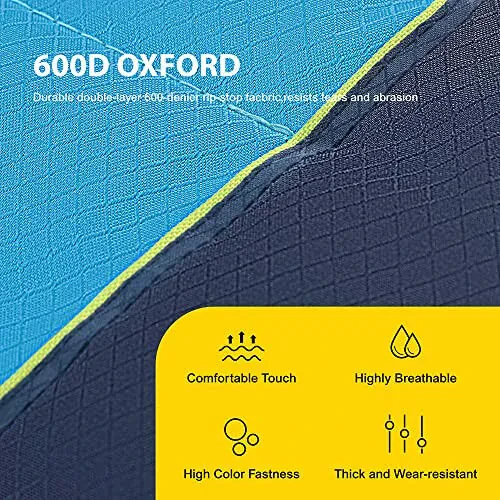 FAIR WIND Katta kattasi bilan to'liq to'ldirilgan katta o'lchamli lager kreslosi, og'ir yukli sovutgich sumkasi katlanadigan kreslo 450 funtgacha, yashil - 5