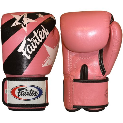 Fairtex Muay Thai Style Training Sparring Gloves, 12 oz, Red - 6