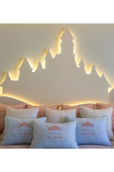 Fairy Disney Castle Baby Room Kids Room Lighting Decor 30x50 Cm - WINDLY CONCEPT