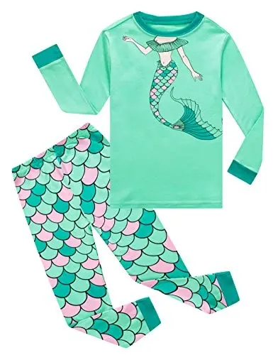 Family Feeling Çocuk & Bebek Kız Erkek Pijama 2'li Pijama Takımı %100 Pamuklu Uyku Giyimi 