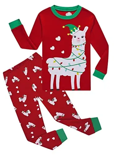 Family Feeling Çocuk ve Bebek Kız Erkek Pijama 2'li Pijama Takımı %100 Pamuklu Gecelik 