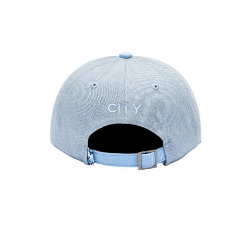 Fan Ink Manchester City 'Nirvana' Adjustable Slider Buckle Hat/Cap | Lt. Blue/Denim - 11