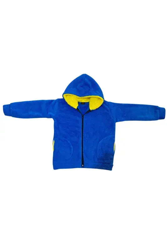 Fan Young Child Welsoft Plush Jacket-Yellow - 1