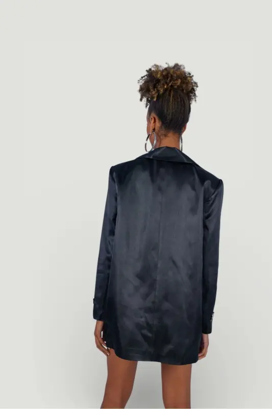 Fancy Blazer Jacket Black - 5