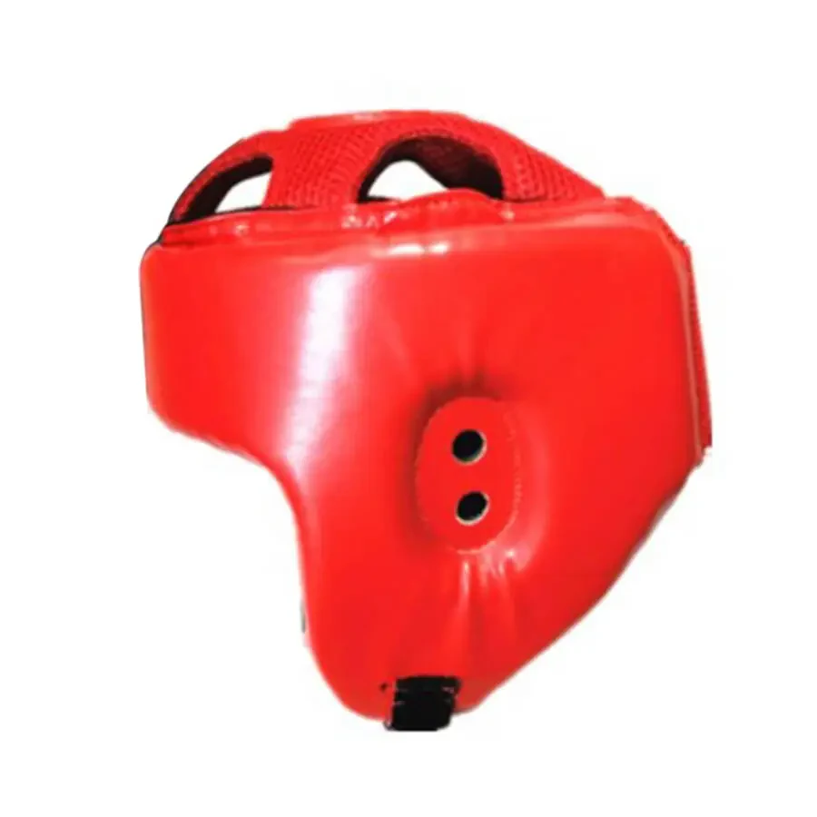 fankhu Boxing Helmet Adjustable Head Protection Mask for Sports Supplies (L Red) - 4