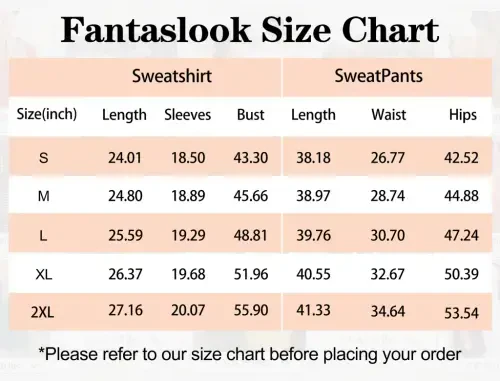 Fantaslook Ayollar 2 qismli liboslar uzun yengli yarim fermuarli sport kostyumlari cho'ntaklar bilan Pulover dam olish kostyumi to'plami- - 7