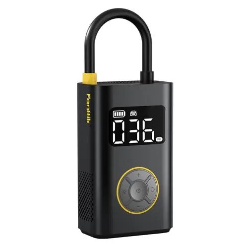 Fanttik X9 Pro Portativ Shinalni Puflagichi Kompakt Avtomobillar, Elektr Velosipedlar uchun 1 daqiqada tez puflash Elektr Nasosi raqamli shinal bosimi o'lchagich bilan, Elektr velosipedlar, mototsikl, to'p uchun 150PSI havo kompressori - 1