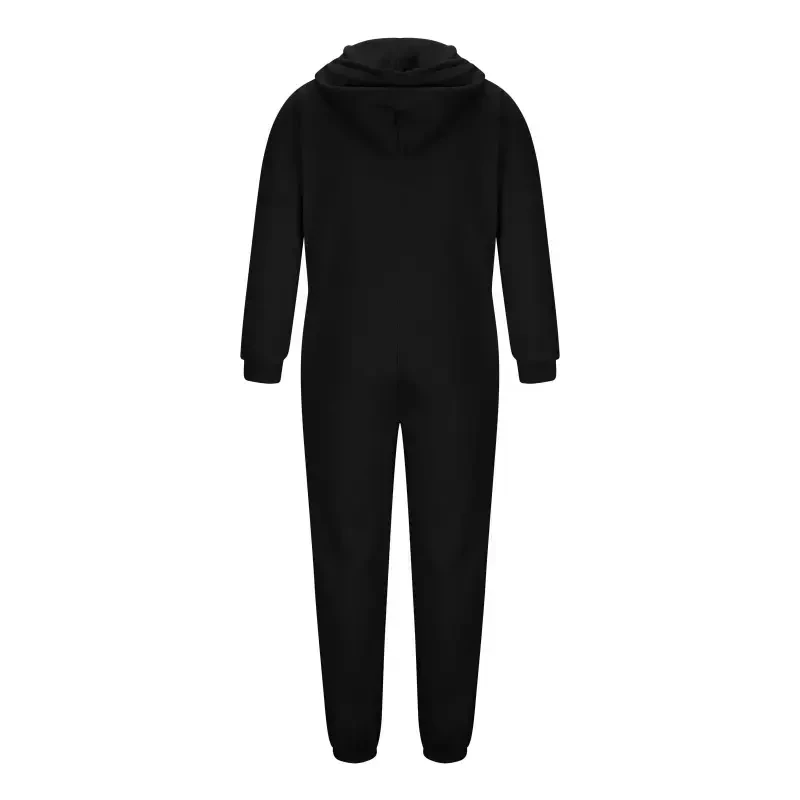 Fanxing Men's Tracksuits 2Pcs Set Full Zip Up Jacket Coat Outfits Hoodies Sweatshirt with Sweatpants Sport Sweatsuits Hip Pop Streetwear Mens Cargo Sweatpants Joggers Black,XL - 4