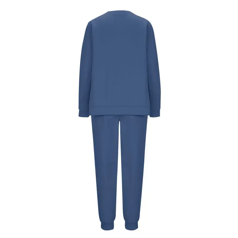 Fanxing Sweatshirt And Sweatpants Women 2 Piece Sets Tracksuits Green Crewneck Pullover Sweatshirt Outfits Solid Oversized Jogging Pants Prime Day Deals Clearance - FANXING