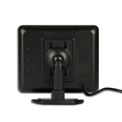 Faqatgina zaxira kamera monitori - 3,5 dyuymli HD tasvirli zaxira kamera ekrani Avtomobillar Yuk mashinalari SUVlar Mikroavtobuslar RVlar Treylerlar Camperlar uchun, Asboblar paneli/Oyna o'rnatish, 12V/24V, Kamera kiritilmagan (3,5 dyuym) - 3