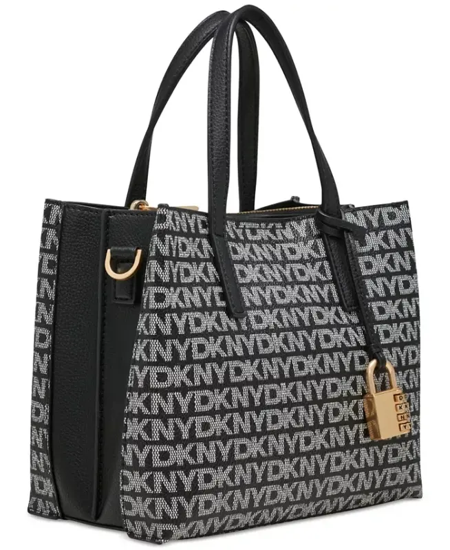 Farah Logo Crossbody Satchel-Bk Logo-bk - 3