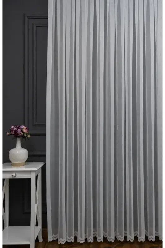 Farbateks Dikim Sadem Zarif Tasarım Yeni Model 1e2Kat Pileli Ütü Istemez Kırışmaz-F - 3