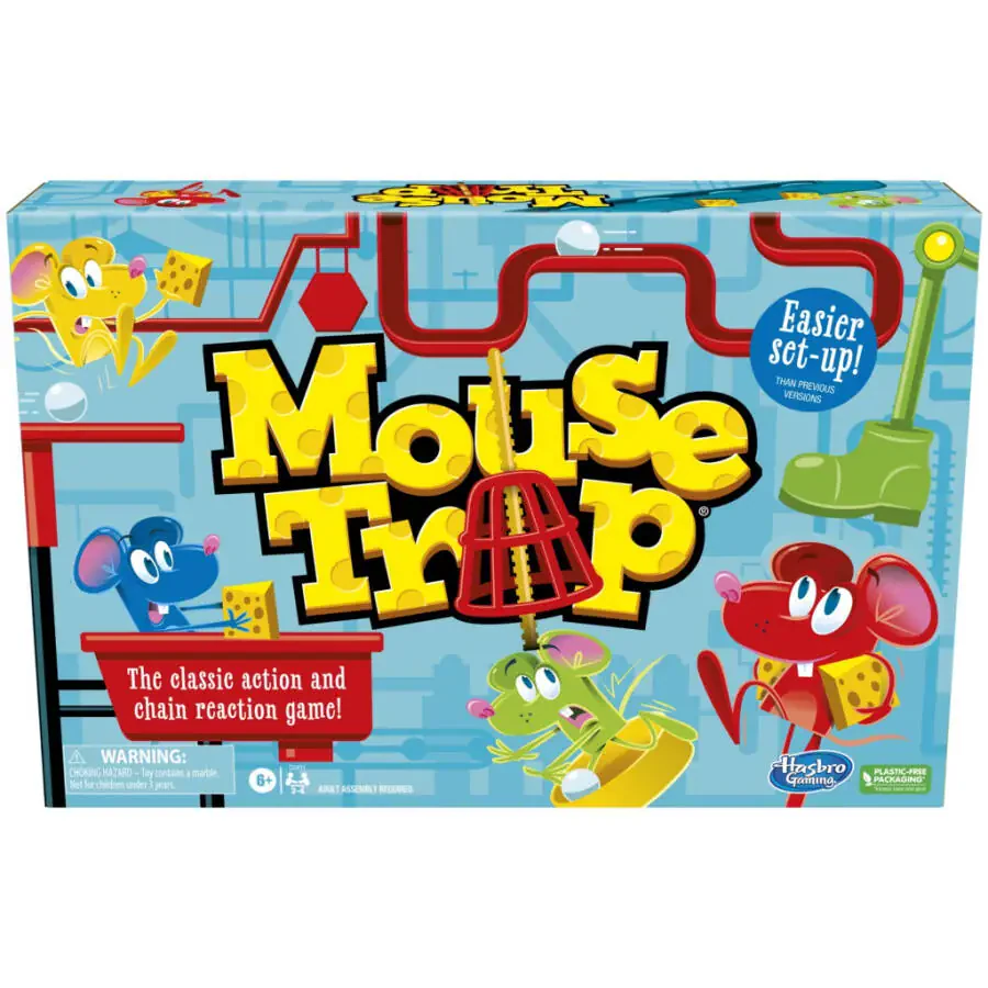 Mouse Trap Board Game, Easier-Set-Up Than Previous Versions - 7