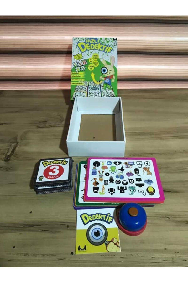 Fast Detective Board Game Rich Content Fast Detective Logic Reasoning Intelligence and Strategy Children's Game - 4