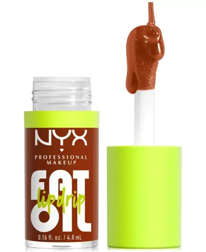 Fat Oil Lip Drip, 0.16 oz.-Scrollin' (light brown) 