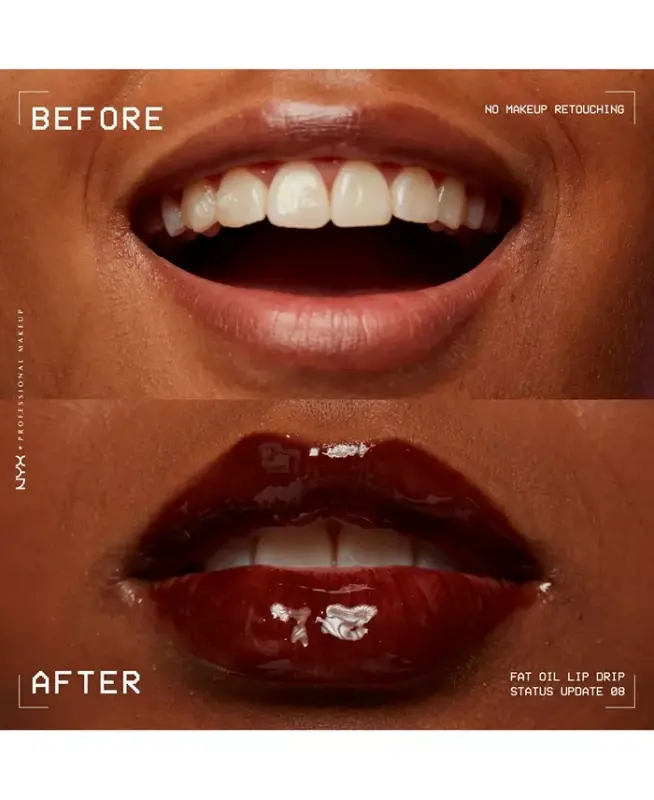 Fat Oil Lip Drip, 0.16 oz.-Status Update (to‘q jigarrang) - 3