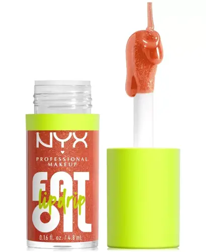 Fat Oil Lip Drip, 0.16 oz. - Follow Back (light orange) 
