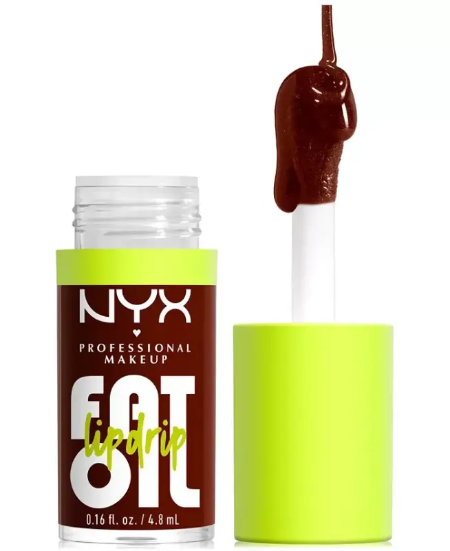 Fat Oil Lip Drip, 0.16 oz. - Status Update (dark brown) - 1