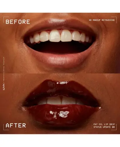 Fat Oil Lip Drip, 0.16 oz. - Status Update (dark brown) - 3