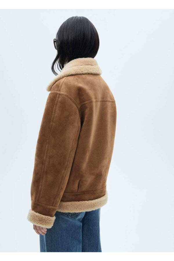 Faux Fur Lined Jacket - 5