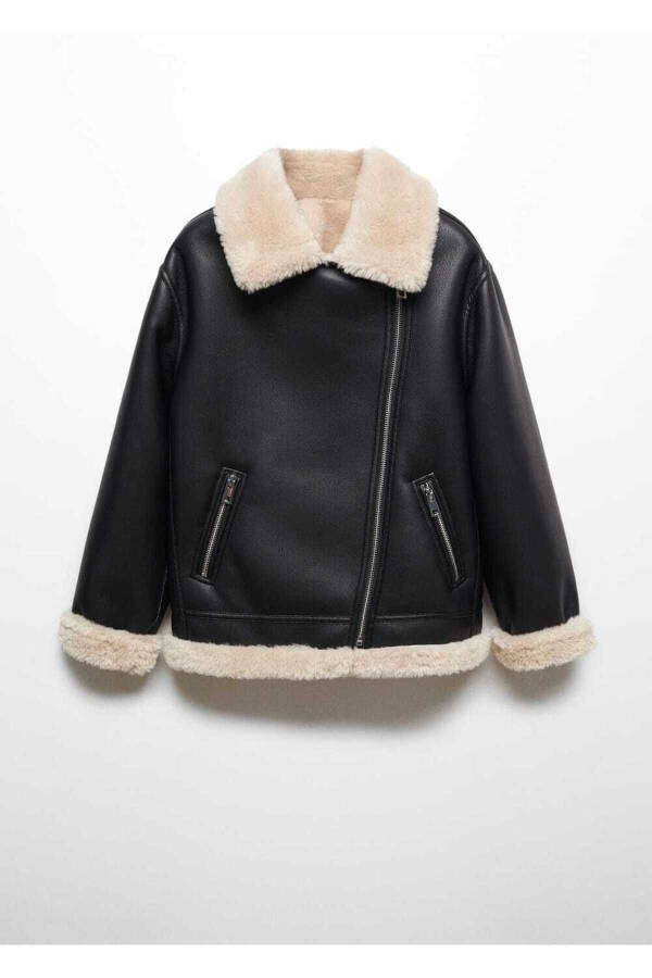 Faux Fur Lined Jacket - 3