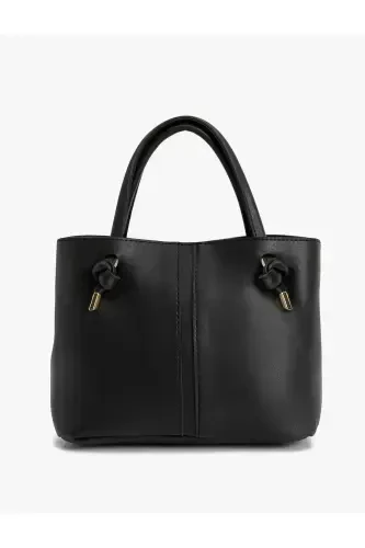 Faux Leather with Tote Bag Handle - KOTON (1)