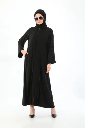 Fava Abaya - siyah - 4