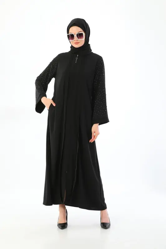 Fava Abaya - siyah - 4