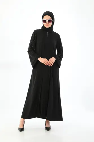 Fava Abaya - siyah - 5
