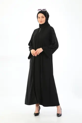 Fava Abaya - siyah - 6