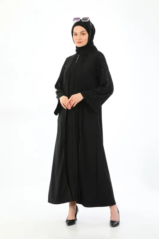 Fava Abaya - siyah - 6