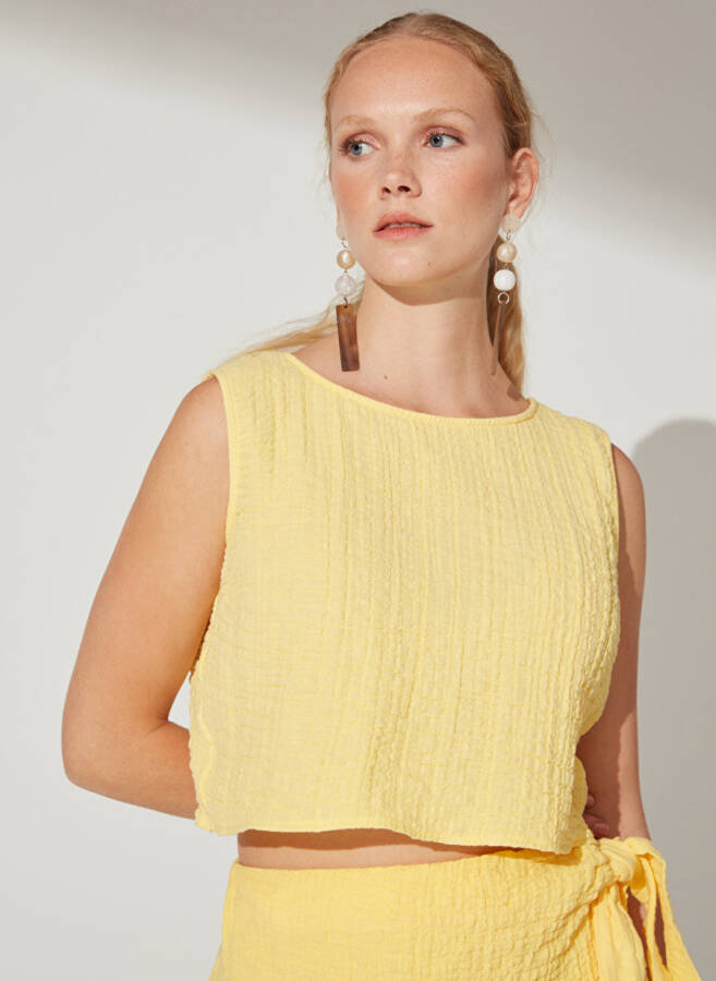 FAVE Yellow Women's Blouse - 2