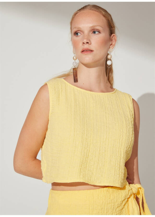 FAVE Yellow Women's Blouse - 7