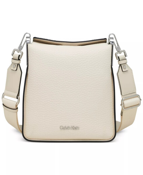 Fay kichik magnitli ust yopilishi bilan sozlanishi mumkin crossbody sumkasi Cherub White - 1