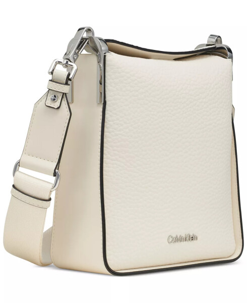 Fay kichik magnitli ust yopilishi bilan sozlanishi mumkin crossbody sumkasi Cherub White - 5