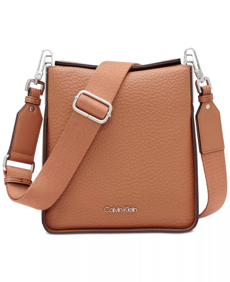 Fay Magnitli yuqori qopqoqli kichik sozlanishi crossbody sumka Karamel - 1