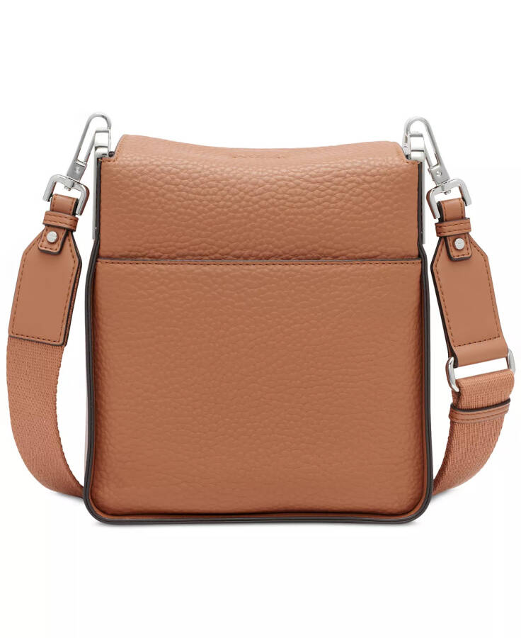 Fay Magnitli yuqori qopqoqli kichik sozlanishi crossbody sumka Karamel - 3