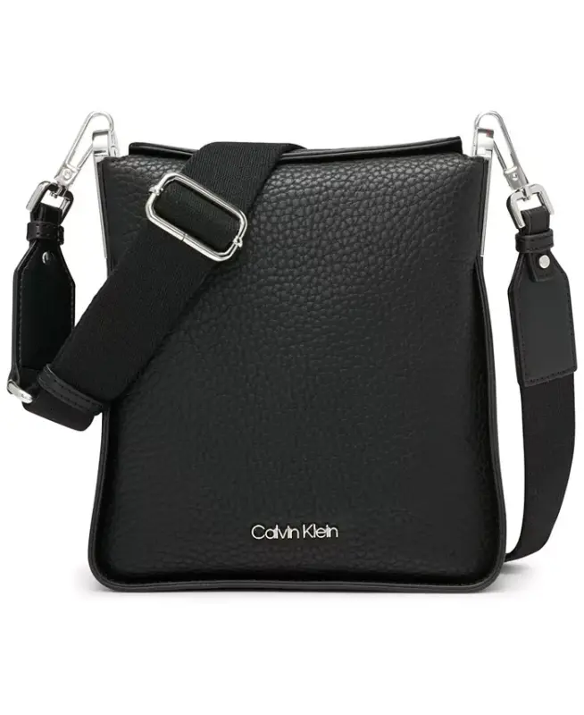 Fay Small Adjustable Crossbody with Magnetic Top Closure - CALVIN KLEIN